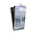 Дизайнерский вертикальный чехол-книжка для Samsung Galaxy M51 водопады