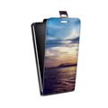 Дизайнерский вертикальный чехол-книжка для ASUS ZenFone 5 Lite Закат