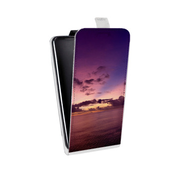 Дизайнерский вертикальный чехол-книжка для Huawei Honor 30i Закат (на заказ)