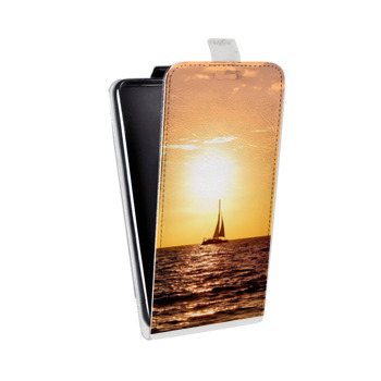 Дизайнерский вертикальный чехол-книжка для LG K7 Закат (на заказ)