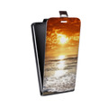 Дизайнерский вертикальный чехол-книжка для ASUS ZenFone 5 Lite Закат