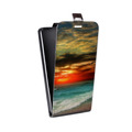 Дизайнерский вертикальный чехол-книжка для LG G3 (Dual-LTE) Закат
