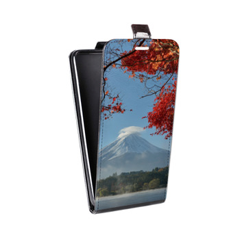 Дизайнерский вертикальный чехол-книжка для LG K7 вулкан (на заказ)
