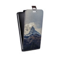 Дизайнерский вертикальный чехол-книжка для Asus ZenFone 3 5.2 вулкан