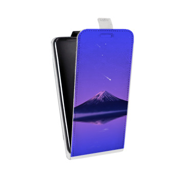 Дизайнерский вертикальный чехол-книжка для Xiaomi RedMi Note 5 Pro вулкан (на заказ)