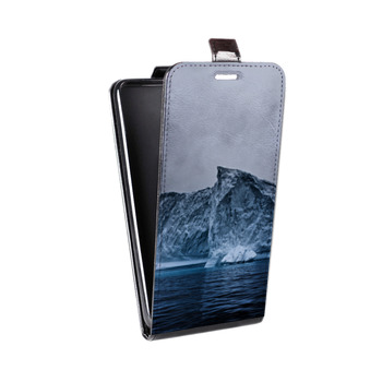 Дизайнерский вертикальный чехол-книжка для Samsung Galaxy Note 5 айсберг (на заказ)