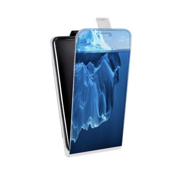 Дизайнерский вертикальный чехол-книжка для Xiaomi RedMi Note 5 Pro айсберг (на заказ)