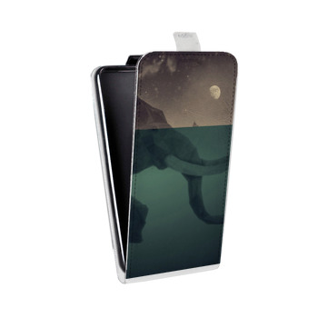 Дизайнерский вертикальный чехол-книжка для Xiaomi Mi5S Plus айсберг (на заказ)