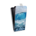 Дизайнерский вертикальный чехол-книжка для LG G7 Fit айсберг