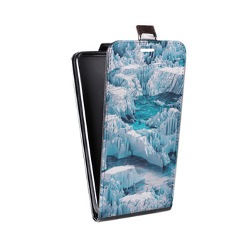 Дизайнерский вертикальный чехол-книжка для Huawei Mate 20 Pro айсберг (на заказ)