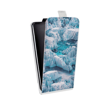 Дизайнерский вертикальный чехол-книжка для Samsung Galaxy J5 Prime айсберг (на заказ)