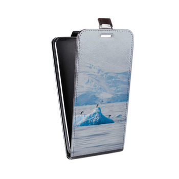 Дизайнерский вертикальный чехол-книжка для OnePlus 5 айсберг (на заказ)