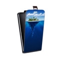 Дизайнерский вертикальный чехол-книжка для Huawei Honor 7X айсберг
