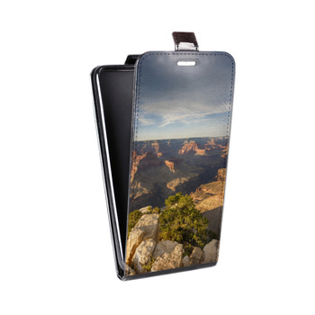 Дизайнерский вертикальный чехол-книжка для Alcatel One Touch Pop D5 каньоны (на заказ)