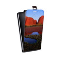 Дизайнерский вертикальный чехол-книжка для Iphone 12 Mini каньоны