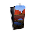 Дизайнерский вертикальный чехол-книжка для Lenovo A859 Ideaphone каньоны