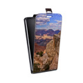 Дизайнерский вертикальный чехол-книжка для Huawei Honor 6 Plus каньоны
