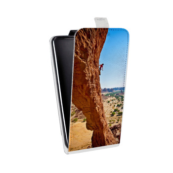Дизайнерский вертикальный чехол-книжка для Samsung Galaxy Note 2 каньоны (на заказ)