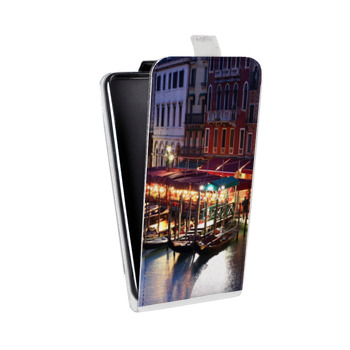 Дизайнерский вертикальный чехол-книжка для Sony Xperia E4g венеция (на заказ)