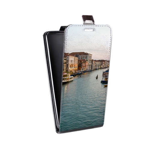 Дизайнерский вертикальный чехол-книжка для HTC Desire 601 венеция
