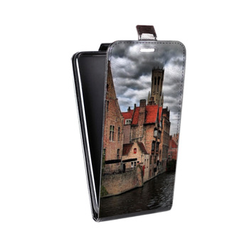 Дизайнерский вертикальный чехол-книжка для Sony Xperia E5 венеция (на заказ)