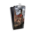 Дизайнерский вертикальный чехол-книжка для HTC U Ultra венеция