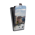 Дизайнерский вертикальный чехол-книжка для Iphone 11 Pro венеция