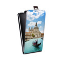Дизайнерский вертикальный чехол-книжка для HTC Desire 200 венеция