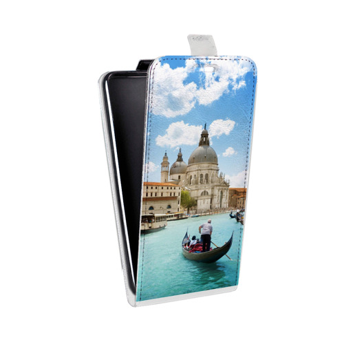 Дизайнерский вертикальный чехол-книжка для Realme 7 Pro венеция