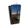 Дизайнерский вертикальный чехол-книжка для LG Google Nexus 4 дубай