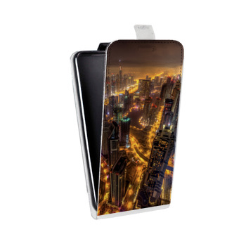 Дизайнерский вертикальный чехол-книжка для Huawei P40 Lite E дубай (на заказ)