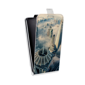 Дизайнерский вертикальный чехол-книжка для LG Class дубай (на заказ)