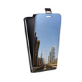 Дизайнерский вертикальный чехол-книжка для HTC Desire 616 дубай