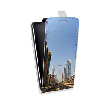 Дизайнерский вертикальный чехол-книжка для HTC U12 Plus дубай (на заказ)