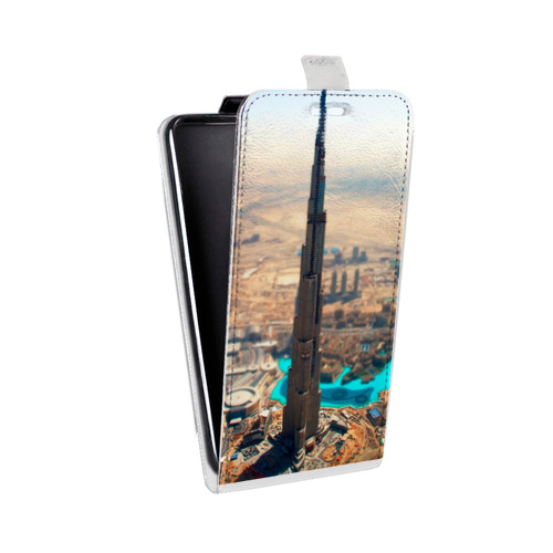 Дизайнерский вертикальный чехол-книжка для LG V10 дубай