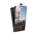 Дизайнерский вертикальный чехол-книжка для Huawei P30 Lite дубай