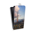 Дизайнерский вертикальный чехол-книжка для HTC One M9 дубай