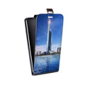 Дизайнерский вертикальный чехол-книжка для Huawei P30 Lite дубай