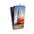 Дизайнерский вертикальный чехол-книжка для Huawei Honor 10 Лондон