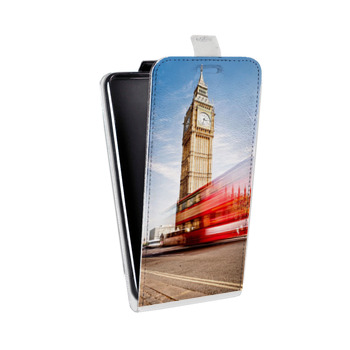Дизайнерский вертикальный чехол-книжка для Samsung Galaxy J5 Лондон (на заказ)