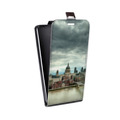 Дизайнерский вертикальный чехол-книжка для Nokia Lumia 1320 Лондон