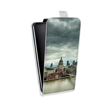 Дизайнерский вертикальный чехол-книжка для HTC U12 Plus Лондон (на заказ)