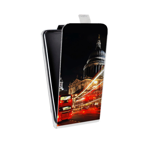 Дизайнерский вертикальный чехол-книжка для HTC U Ultra Лондон