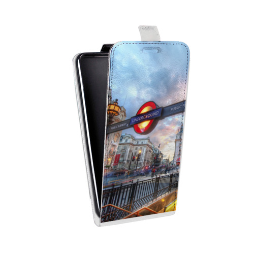 Дизайнерский вертикальный чехол-книжка для LG V10 Лондон