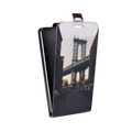 Дизайнерский вертикальный чехол-книжка для Google Nexus 6 Нью-Йорк