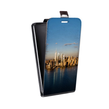 Дизайнерский вертикальный чехол-книжка для Xiaomi Mi5S Plus Нью-Йорк (на заказ)