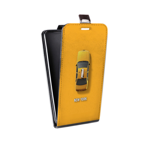 Дизайнерский вертикальный чехол-книжка для Asus ZenFone 4 Max Нью-Йорк