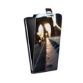 Дизайнерский вертикальный чехол-книжка для Iphone 5c Нью-Йорк