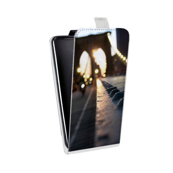 Дизайнерский вертикальный чехол-книжка для Samsung Galaxy J7 (2017) Нью-Йорк (на заказ)