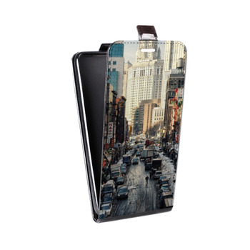 Дизайнерский вертикальный чехол-книжка для Asus ZenFone 3 Нью-Йорк (на заказ)